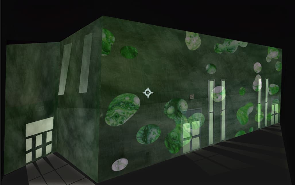 In the final stage, I added a texture mask on top of the Mr. Mercury effect to enhance visuals. I then combined all previous layers, the gradients, textures, Fractal Noise to form the plant element.