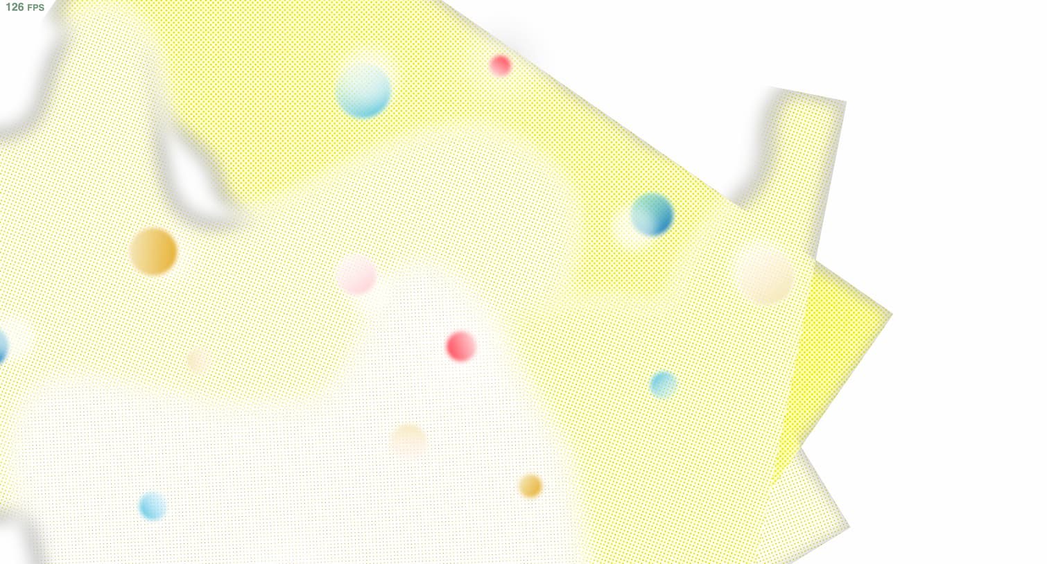 I put my visual elements into the p5 sketch and use facial recognition to play with different angles.